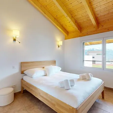 Bright Penthouse View & Terrace Apartment Crans-Montana